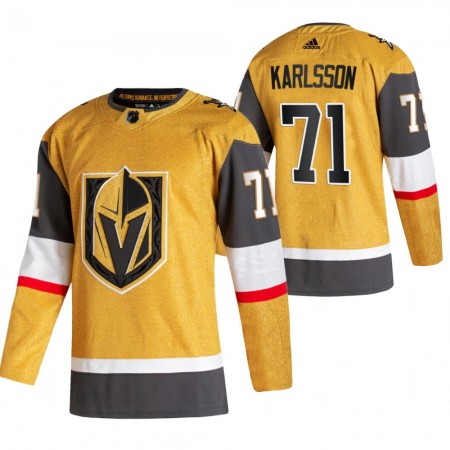 Vegas Golden Knights William Karlsson 71 2020-21 Alternatief Authentic Shirt - Mannen
